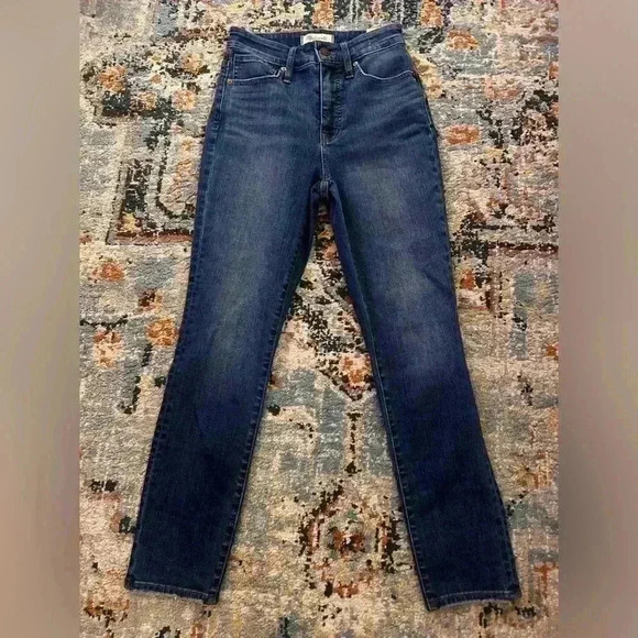Madewell Curvy High Rise Sknny Crop SZ 24 - Picture 3 of 5